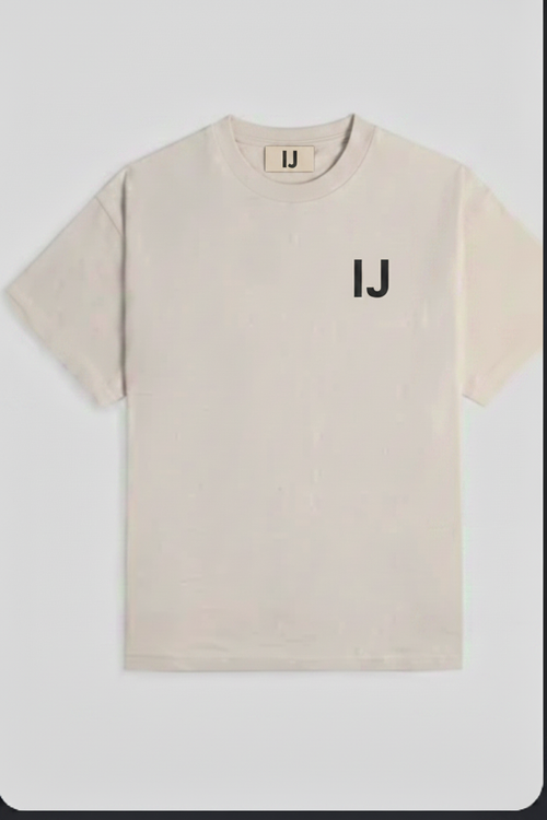 IJ Short T-Shirt with IJ chest and tag
